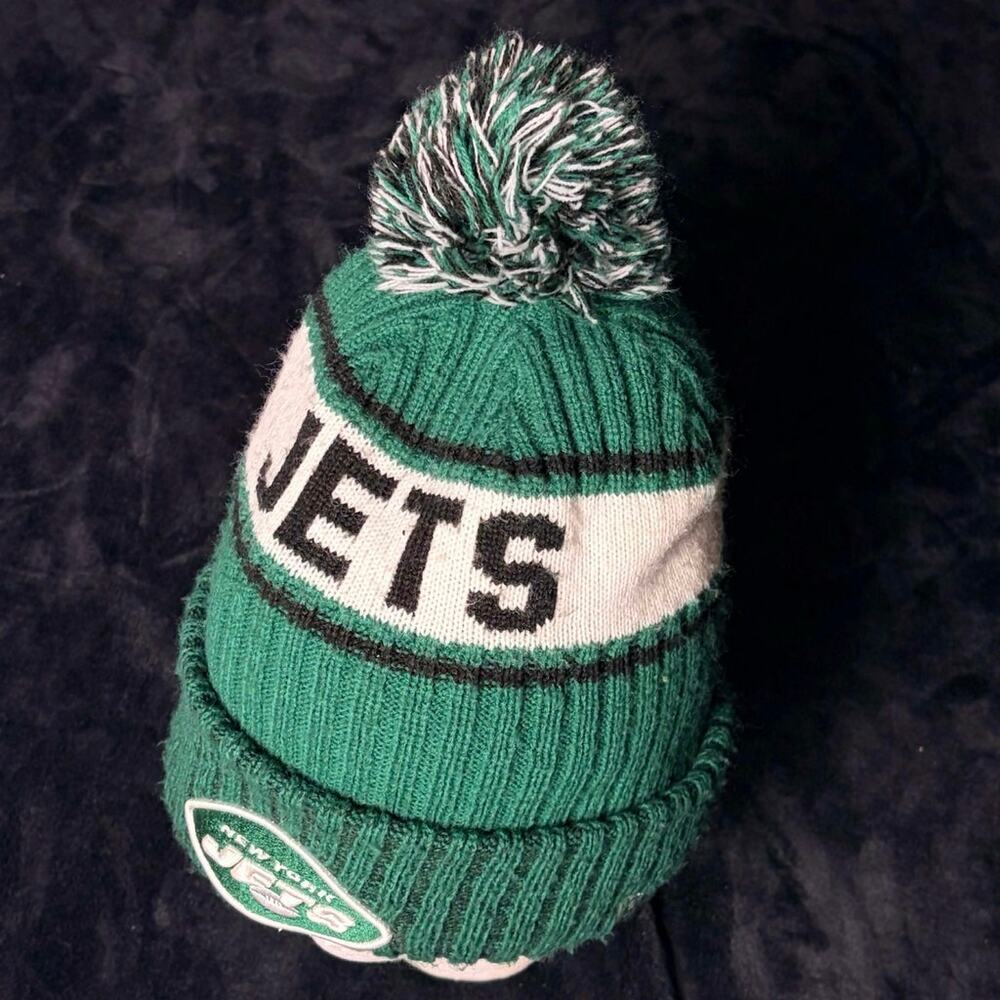 Green New York Jets Men's Beanie - Picture 3 of 7